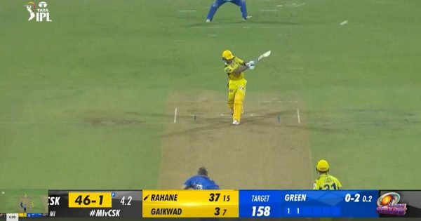 CSK vs MI :- रहाणे की अर्धशतकीय पारी मुंबई इंडियंस पर पड़ी भारी , होम टाउन में ही मुंबई 7 विकेट से हारी:-