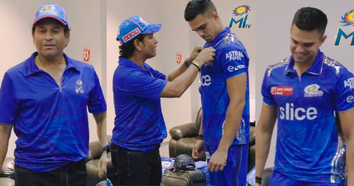 arjun tendulkar sachin tendulkar