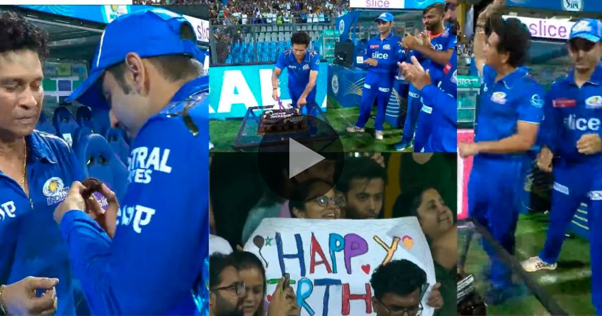 sachin tendulkar birthday video