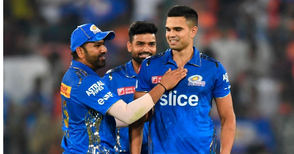 arjun tendulkar, rohit sharma