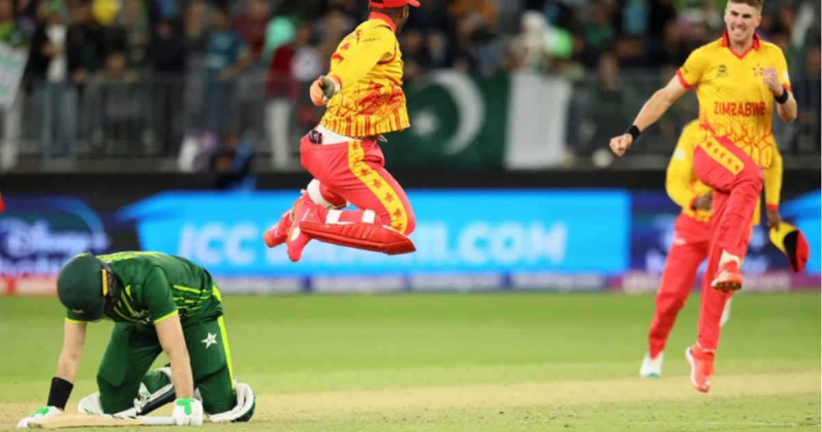 Before the 2023 World Cup, Zimbabwe showed its capability to Pakistan.