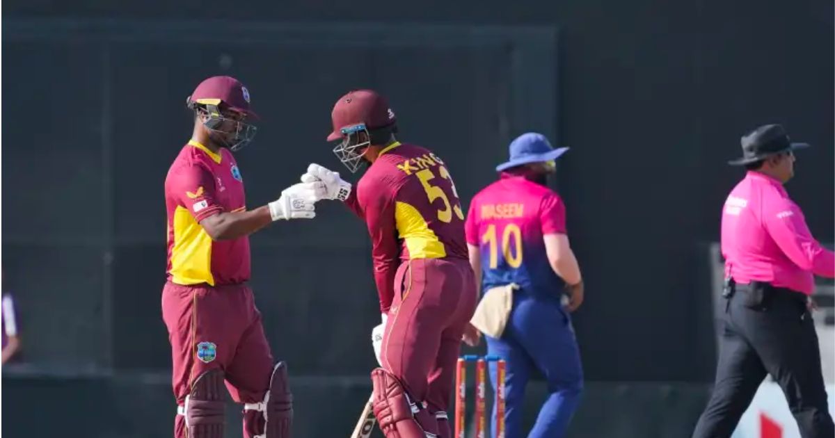 UAE vs WI: West Indies beat UAE by 78 runs in second ODI due to King and Charles blast