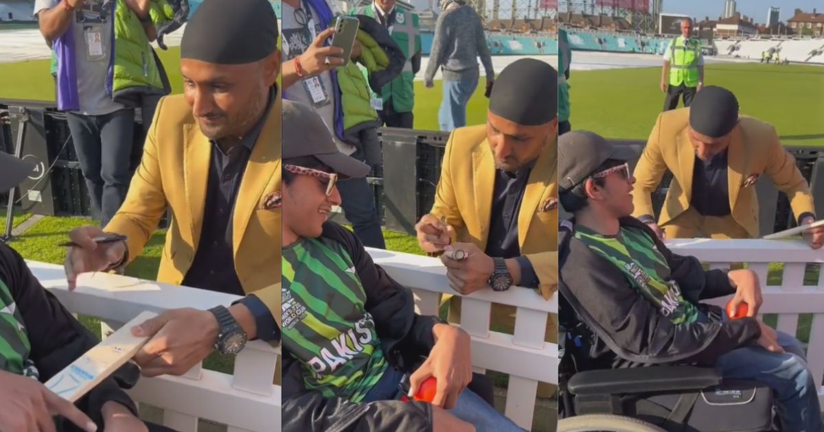 Harbhajan Singh showed his heart to Pakistani fans