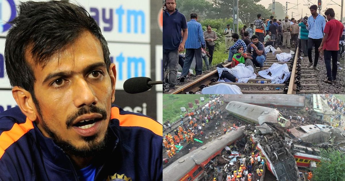 Indian cricket team spinner Yuzvendra Chahal showed generosity, helping the victims of Odisha train accident like this